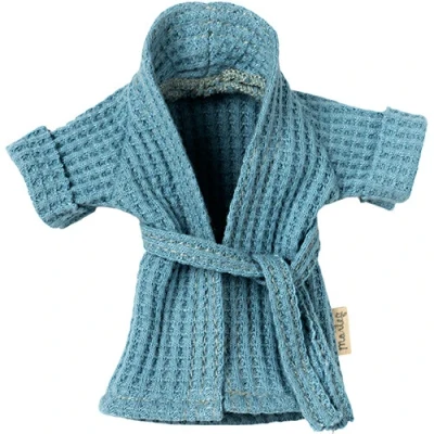 Afbeelding van Maileg poppenkleding vadermuis badjas