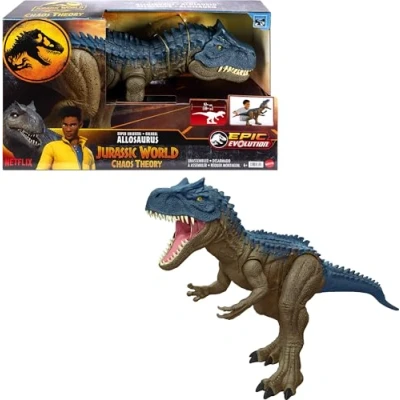 Image de Jurassic World Allosaurus Super Colossal Figurine Articulée 96Cm Hrx53