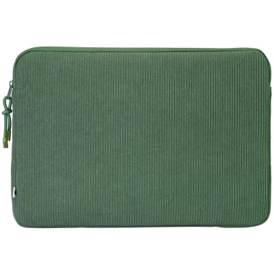 Afbeelding van Selencia Laptop Sleeve Laptophoes geschikt voor 16 inch / 16.2 15 15.6 15.3 Corduroy groen