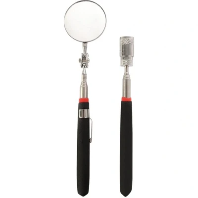 Afbeelding van KUNZER 7ISS02 Garagespiegel 2 Met ingebouwde werklamp Magnetisch