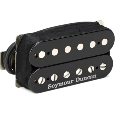 Afbeelding van Seymour Duncan SH 6B BLK Distortion zwart Bridge Humbucker pickup voor gitaren