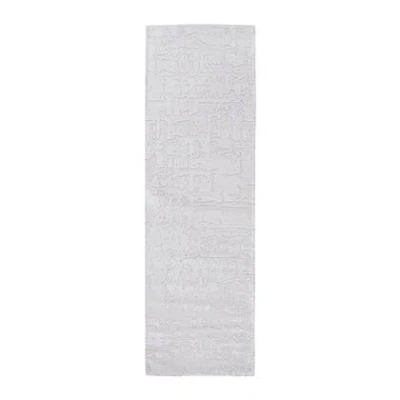 Afbeelding van Louis de Poortere Structures Runner 80 x 250 cm Tsingy Oyster