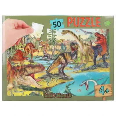 Image de Dino World puzzle 50 pièces