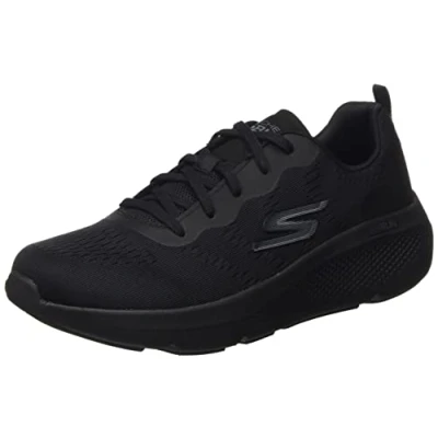 Afbeelding van Skechers Go Run Elevate, hardloopschoenen voor dames, zwart.