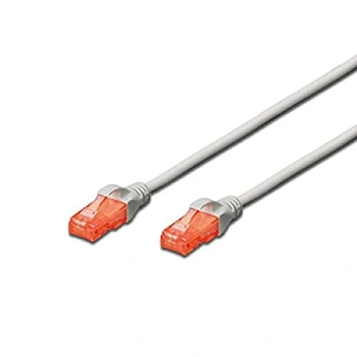 Afbeelding van Ewent Netwerkkabel RJ 45 (M) naar 1 m UTP CAT 6 grijs