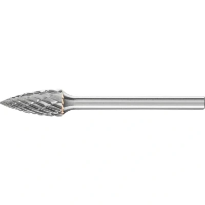 Afbeelding van PFERD 21222783 Freesstift Hardmetaal Spitsboog Lengte 43 mm Afmeting, Ø 6 Werklengte 13 Schachtdiameter 3 1 stuks