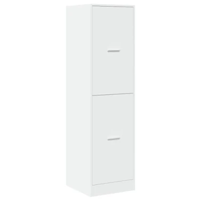 Image de vidaXL Armoire d&#039;apothicaire blanc 40x41x144,5 cm bois d&#039;ingénierie3309636
