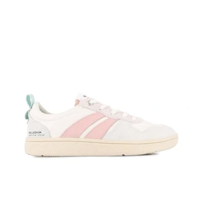 Afbeelding van Palladium CUP Flame Unisex Sneakers laag, Maat: 46, Cream/powder pink Leer en textiel