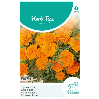 Afbeelding van Hortitops Tagetes Lage Afrikaan Tangerine Bloemenzaden 1 g
