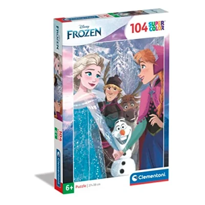Afbeelding van Clementoni Legpuzzel Super Color Frozen, 104st.