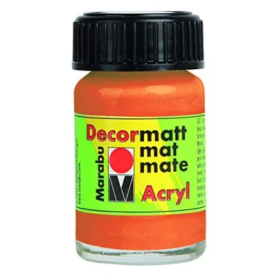 Afbeelding van Marabu Acrylverf, &quot;Decormat&quot;, 15 ml, oranje