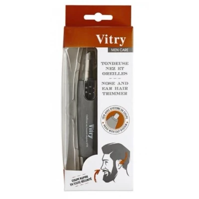 Afbeelding van Vitry Men Care Neus en Oorhaar Trimmer op Batterij 1Stuks Tondeuse