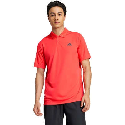 Afbeelding van adidas Performance CLUB Poloshirt, Heren, Maat: Large, Semi lucid red