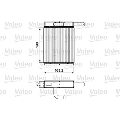 Afbeelding van VALEO 811558 Warmtewisselaar