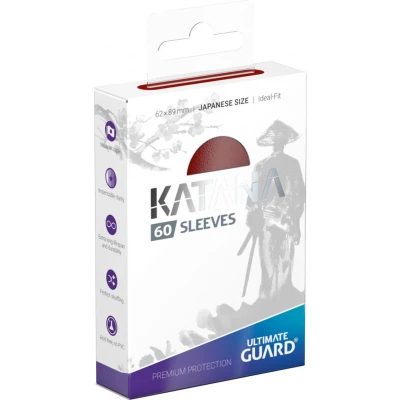 Afbeelding van ULTIMATE GUARD Katana Sleeves Japanese Size Kaarthoes 60 stuks