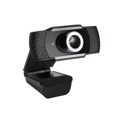 Afbeelding van Adesso CyberTrack H4 Webcam 1080p Full HD Met Microfoon Plug &amp; Play Zwarte/grijs Auto Focus Lens Verstelbaar 2.1 mega pixel