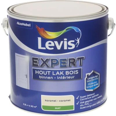 Afbeelding van Levis Expert Lak Binnen Mat Karamel 2.5L