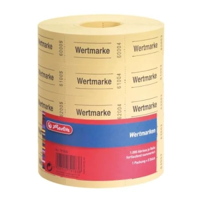 Afbeelding van Herlitz Waardemerken neutraal 791830 Ve5