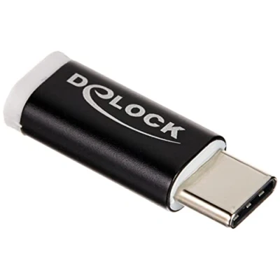 Afbeelding van Delock USB 2.0 Adapter [1x C stekker 1x Micro B bus] 65678 0.00 m