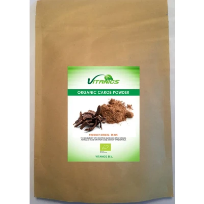 Afbeelding van Biologische Johannesbrood Poeder 200g (Dit is GEEN Johannesbroodpitmeel! )