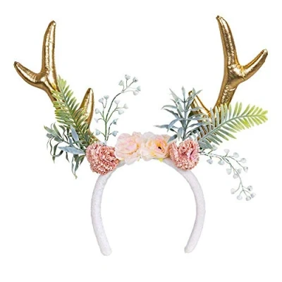Afbeelding van Boland Diadeem Dream deer Één maat Volwassenen Vrouwen Fantasy Fee Rendier