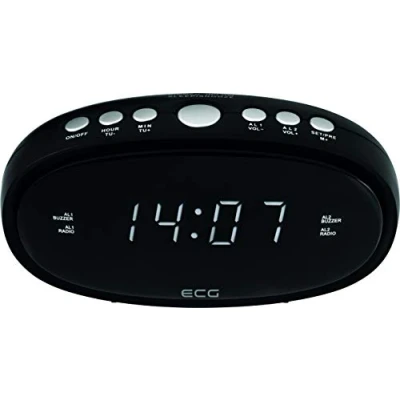 Afbeelding van ECG RB 010 Black, Wekkerradio