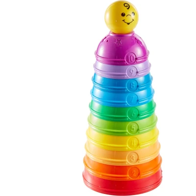 Afbeelding van Fisher Price Stapel en Rol bekertjes