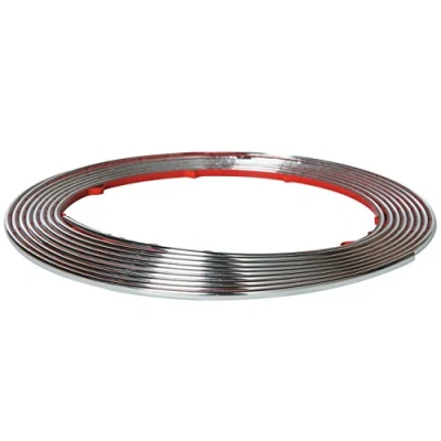 Afbeelding van Sumex 13995 decoratieve tape Race Sport chroom 4 m x 3,5 3 mm