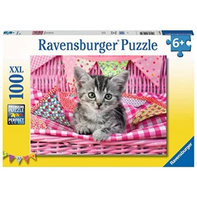 Image de Puzzle 100 pièces Ravensburger Chaton