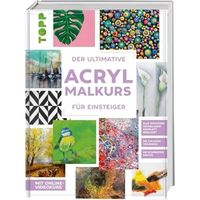 Afbeelding van Der ultimative ACRYLMALKURS für Einsteiger