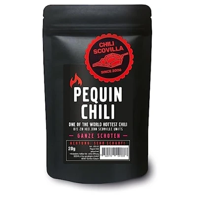 Afbeelding van Chili Scovilla 20 stuks pequin peulen