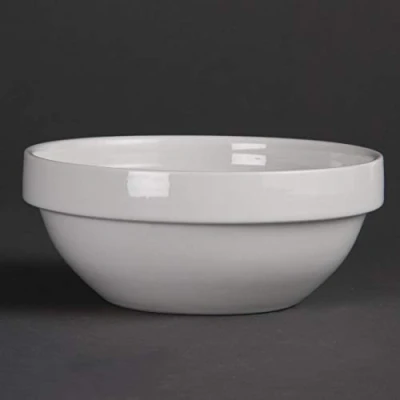 Afbeelding van Olympia Whiteware stapelbare kom 13cm (12 stuks)