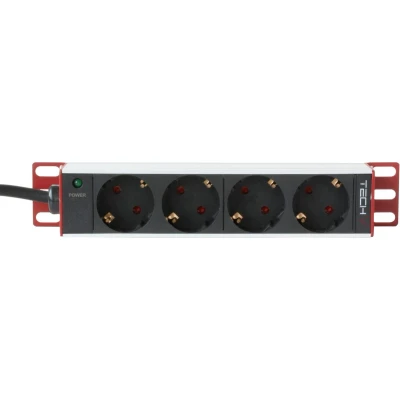 Afbeelding van Techly I CASE M10 4ITY rack toebehoren Stroomstrip