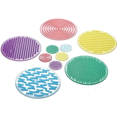 Afbeelding van SiliShapes sensorische cirkels Set van 10