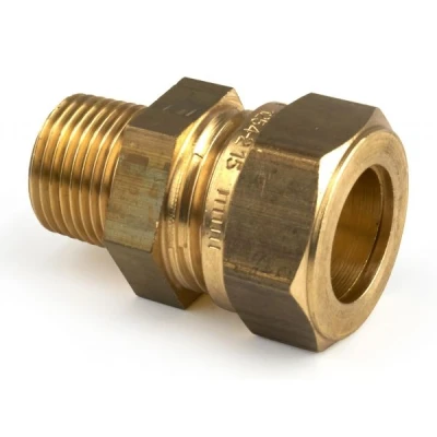 Afbeelding van Kuterlite knelkoppeling 3/8&quot; buitendraad x Ø15 puntstuk. Artikelnr: 089305.7