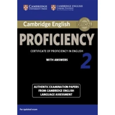 Image de Cambridge English Proficiency 2 Student&#039;s Book with Answers