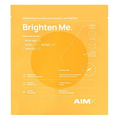 Afbeelding van Brighten Me Vitamin C Face Mask