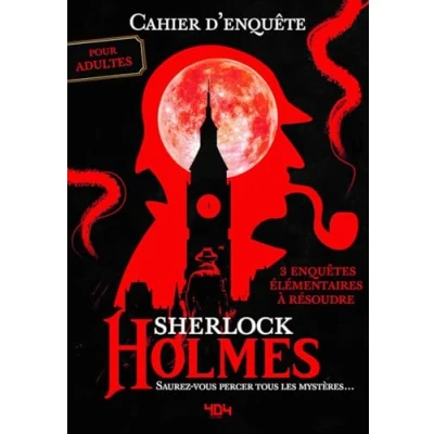 Afbeelding van CAHIER D&#039;ENQUETE DE SHERLOCK HOLMES 4 ENQUETES DNS L&#039;UNIVERS