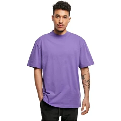 Image de Urban Classics T shirt Basic Crew Neck Tall Tee pour homme (1 Pack), Ultraviolet, 5XL