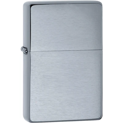 Afbeelding van Zippo Vintage geborsteld chroom zonder sleuven 230.25
