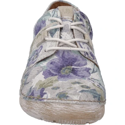 Afbeelding van Josef Seibel Fergey Sportieve veterschoenen, Dames, Maat: 37, Lila multi Leer
