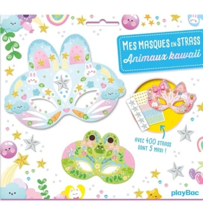 Afbeelding van ANIMAUX KAWAII MES MASQUES EN STRASS