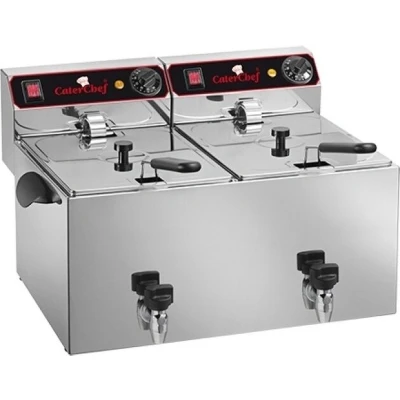 Afbeelding van friteuse 09L+09L, 680209, CaterChef