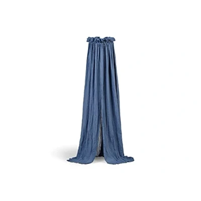 Image de Jollein Baldaquin vintage 155 cm Bleu jean