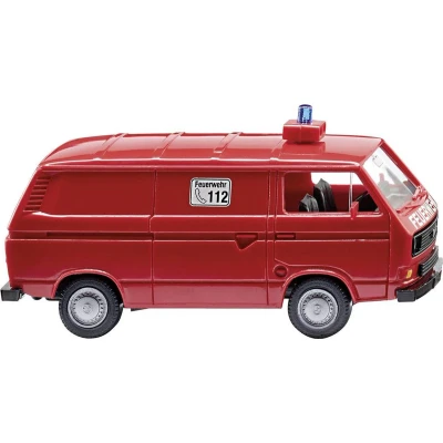 Afbeelding van Wiking 060133 H0 Hulpdienstvoertuig Volkswagen T3 bestelwagen van de brandweer (Feuerwehr)