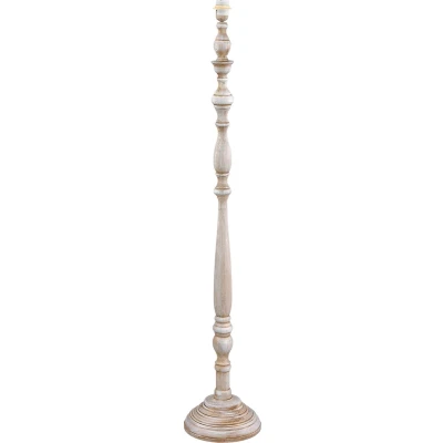 Afbeelding van EGLO Linnington Vloerlamp E27 133 cm Wit