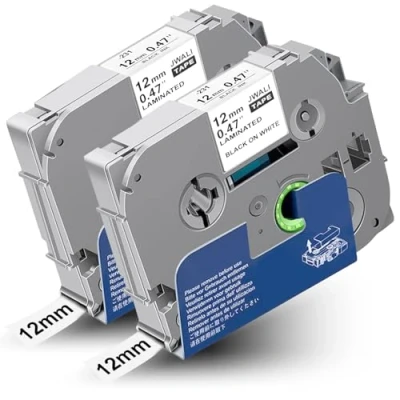 Afbeelding van PUWOWYE Inktlint compatibel met Brother TZe 231 P Touch voor