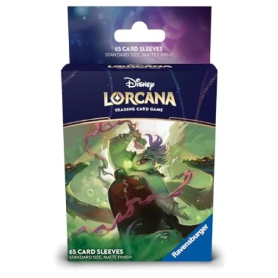 Image de Carte à collectionner Lorcana Ravensburger Disney S7 Protège cartes B Ursula 65 pièces