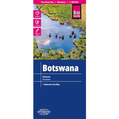 Afbeelding van Reise Know How Landkarte Botswana 1 : 1.000.000