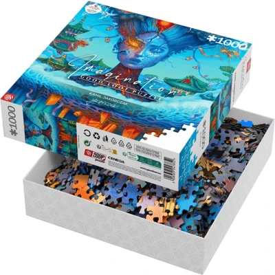 Afbeelding van Good Loot Kamil Jakóbczak Fuji Puzzel 1000 Stukjes